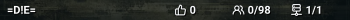 =D!E=