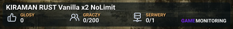 KIRAMAN RUST Vanilla x2 NoLimit