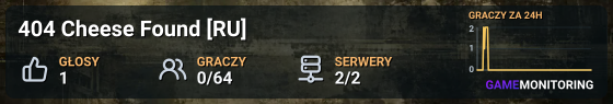 404 Cheese Found [RU]