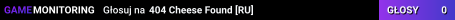 404 Cheese Found [RU]