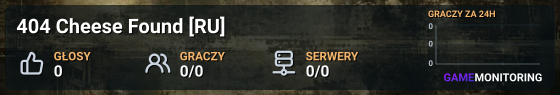 404 Cheese Found [RU]