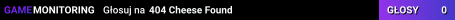 404 Cheese Found