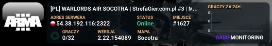 [PL] WARLORDS AIR SOCOTRA | StrefaGier.com.pl #3 | MODDED